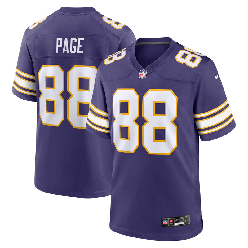 Minnesota Vikings Alan Page Purple jersey – view 1