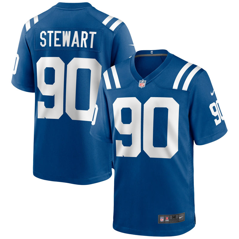 Indianapolis Colts Grover Stewart Royal jersey – view 1