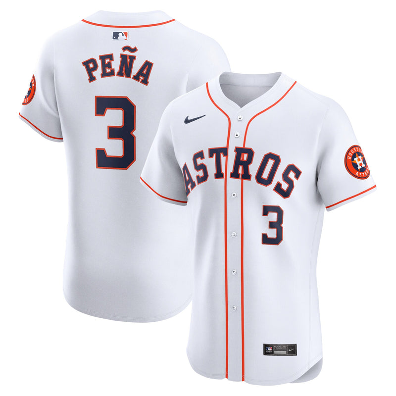 Houston Astros Jeremy Peña White jersey – view 1