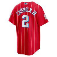 Miami Marlins Jazz Chisholm Jr. Red jersey – view 4