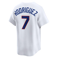 Texas Rangers Ivan Rodriguez White jersey – view 4