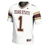 Texas State Bobcats White jersey – view 3