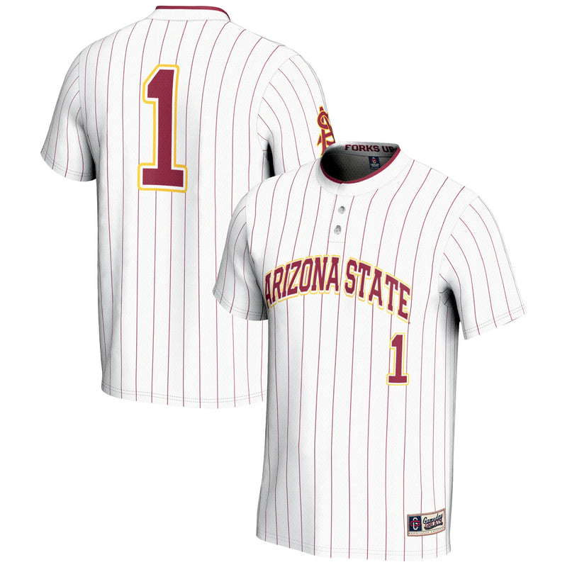 Arizona State Sun Devils White jersey – view 1