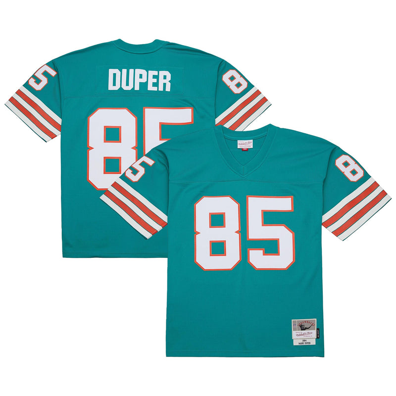 Miami Dolphins Mark Duper Aqua jersey – view 1
