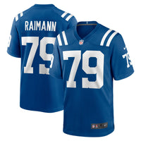 Indianapolis Colts Bernhard Raimann Royal jersey – view 1