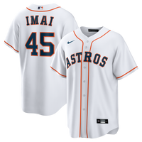Houston Astros Tatsuya Imai White jersey – view 2