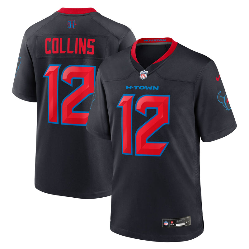 Houston Texans Nico Collins Navy jersey – view 1