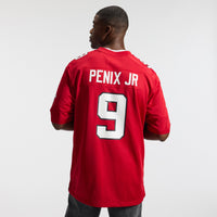 Atlanta Falcons Michael Penix Jr. Red jersey – view 4