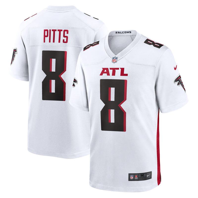 Atlanta Falcons Kyle Pitts White jersey – view 1