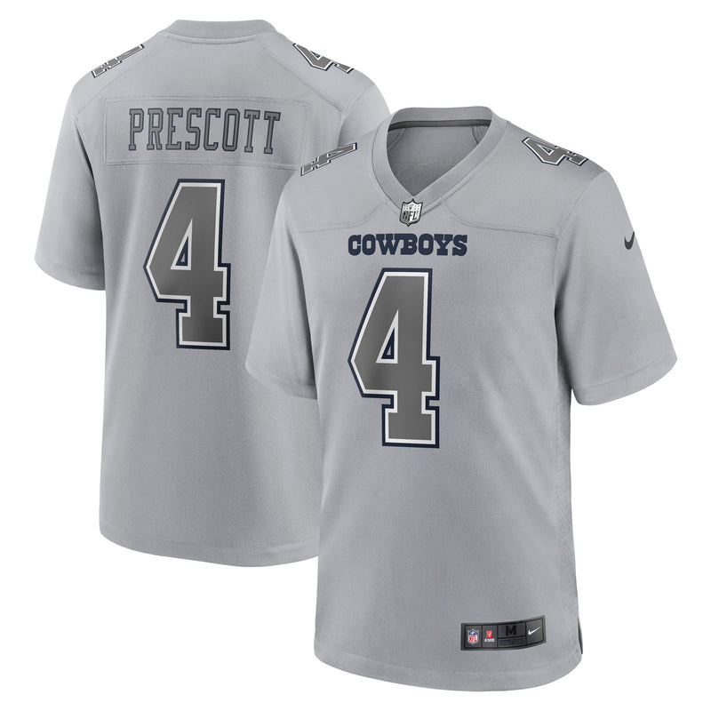 Dallas Cowboys Dak Prescott Gray jersey – view 1