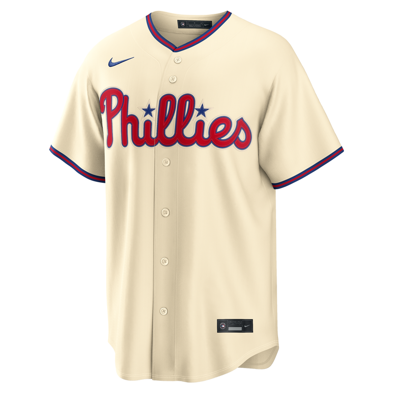 Philadelphia Phillies Cream jersey – view 1