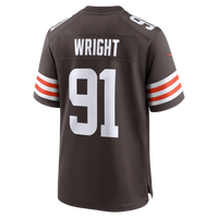 Cleveland Browns Alex Wright Brown jersey – view 3