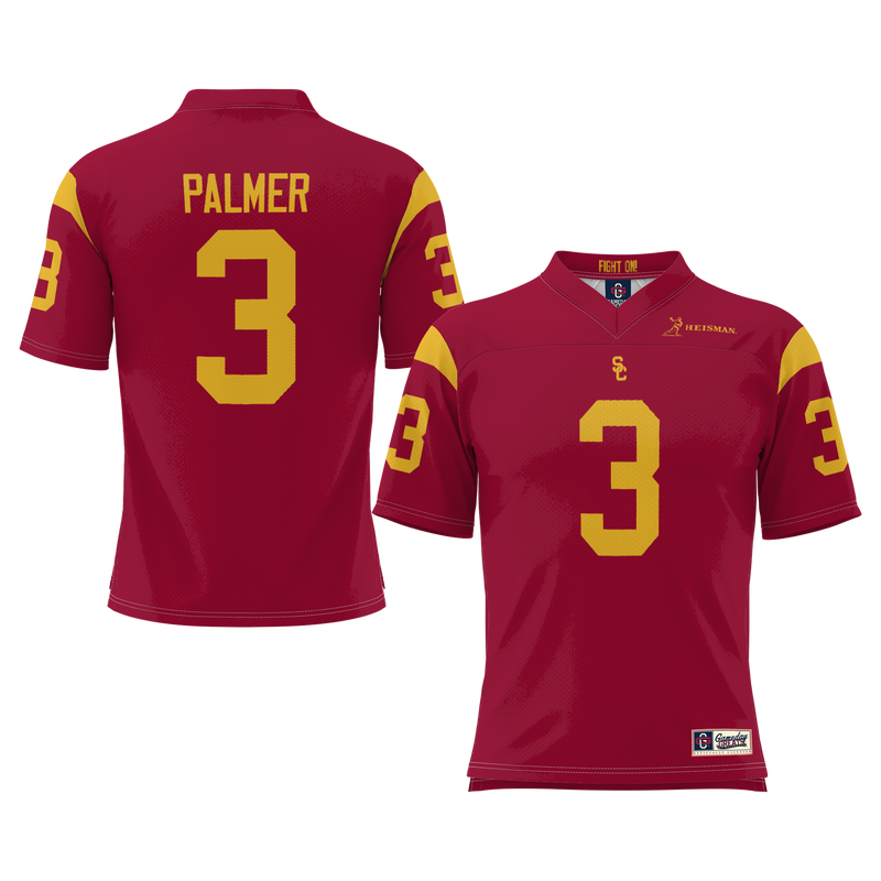 USC Trojans Heisman Cardinal jersey – view 1