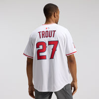 Los Angeles Angels Mike Trout White jersey – view 4