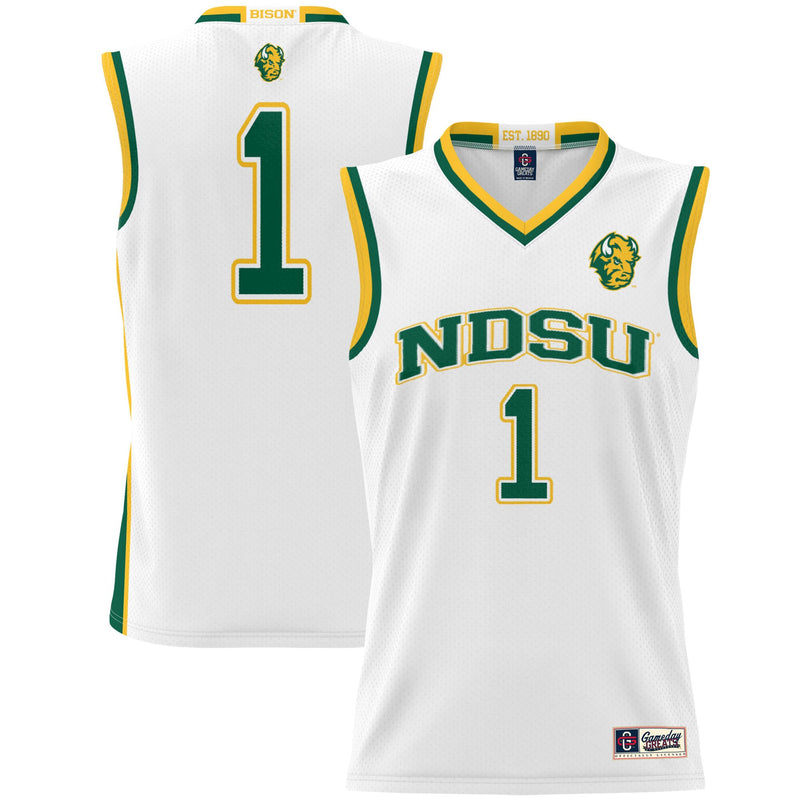 NDSU Bison White jersey – view 1