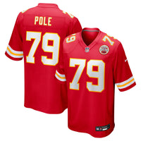 Kansas City Chiefs Esa Pole Red jersey – view 2