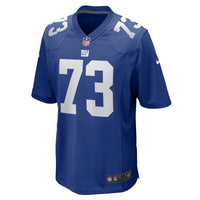 New York Giants Evan Neal Royal jersey – view 3