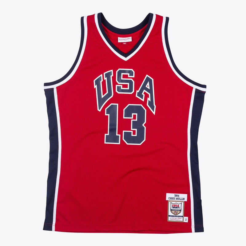 USA Basketball Mitchell & Ness Authentic Jersey Chris Mullin 1984 – view 1