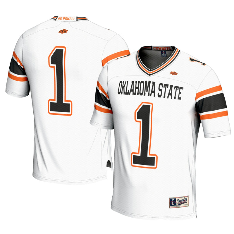 Oklahoma State Cowboys White jersey – view 1