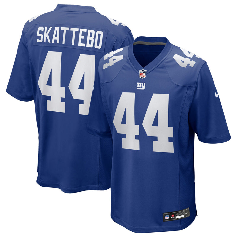 New York Giants Cam Skattebo Royal jersey – view 1