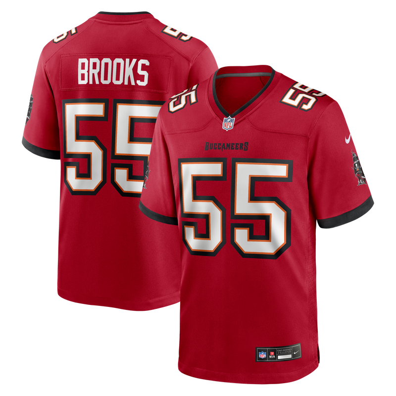 Tampa Bay Buccaneers Derrick Brooks Red jersey – view 1