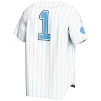 North Carolina Tar Heels White jersey – view 4