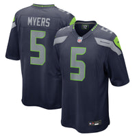 Seattle Seahawks Jason Myers Navy jersey – view 1