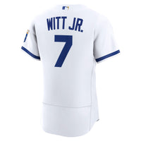 Kansas City Royals Bobby Witt Jr. White jersey – view 4
