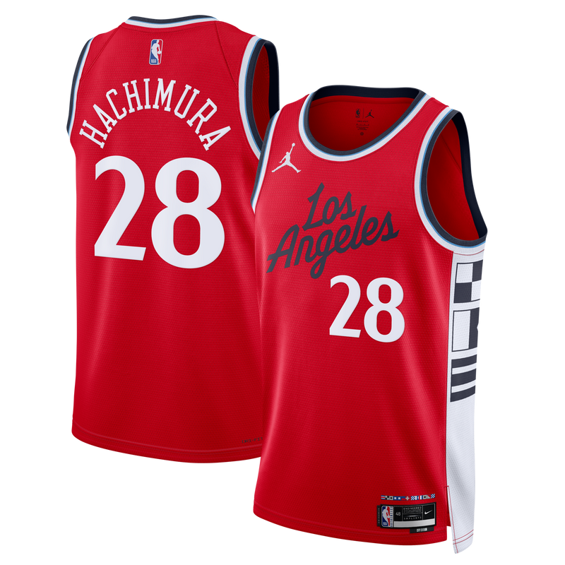 LA Clippers Rui Hachimura - Red jersey – view 1