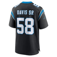 Carolina Panthers Thomas Davis Sr. Black jersey – view 4