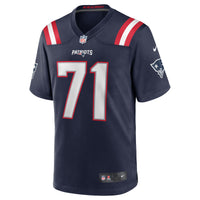 New England Patriots Mike Onwenu Navy jersey – view 3
