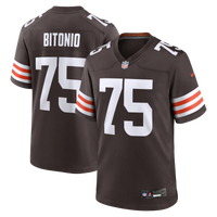Cleveland Browns Joel Bitonio Brown jersey – view 1