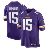 Minnesota Vikings Dallas Turner Purple jersey – view 2