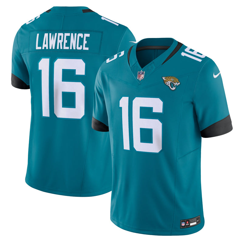 Jacksonville Jaguars Trevor Lawrence Teal jersey – view 1