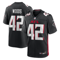 Atlanta Falcons Josh Woods Black jersey – view 1