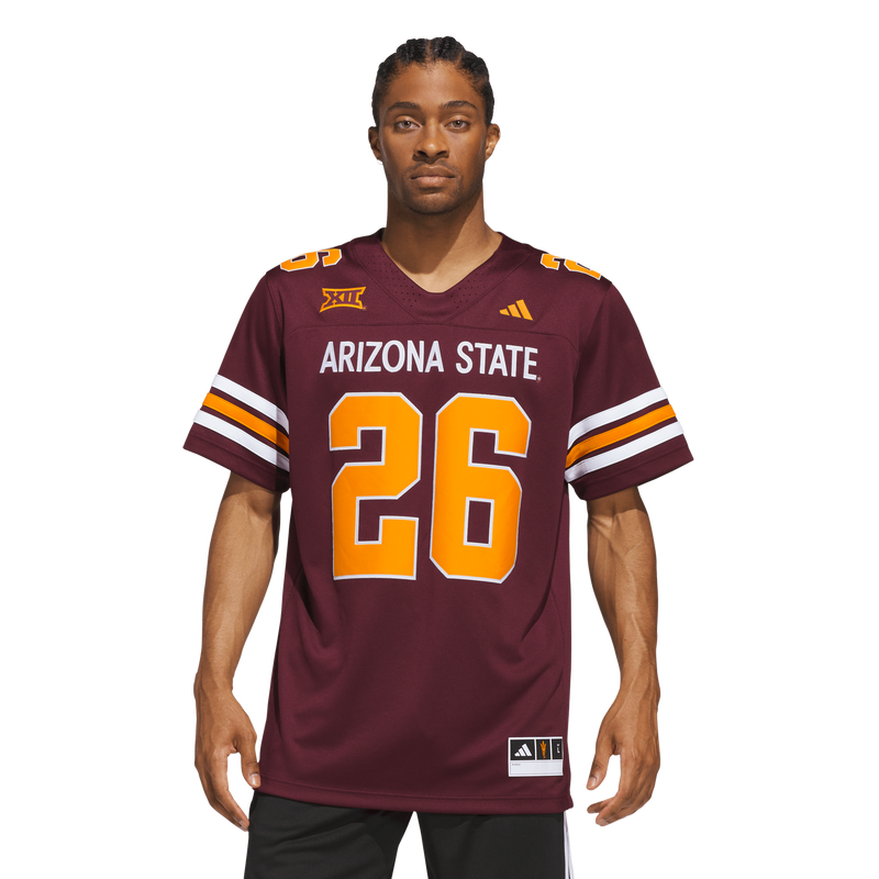 Arizona State Sun Devils Maroon jersey – view 1