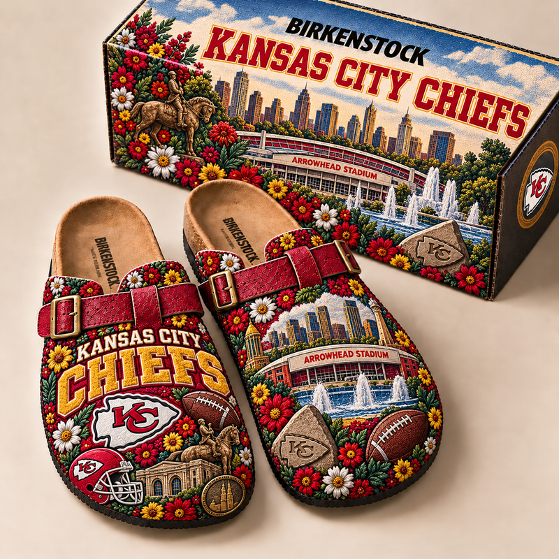 Kansas City Gameday Bloom Clogs – view 1