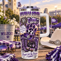 Kansas State Girl 40oz Tumbler – view 1