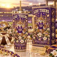 Louisiana Rhinestone 40oz Tumbler – view 1