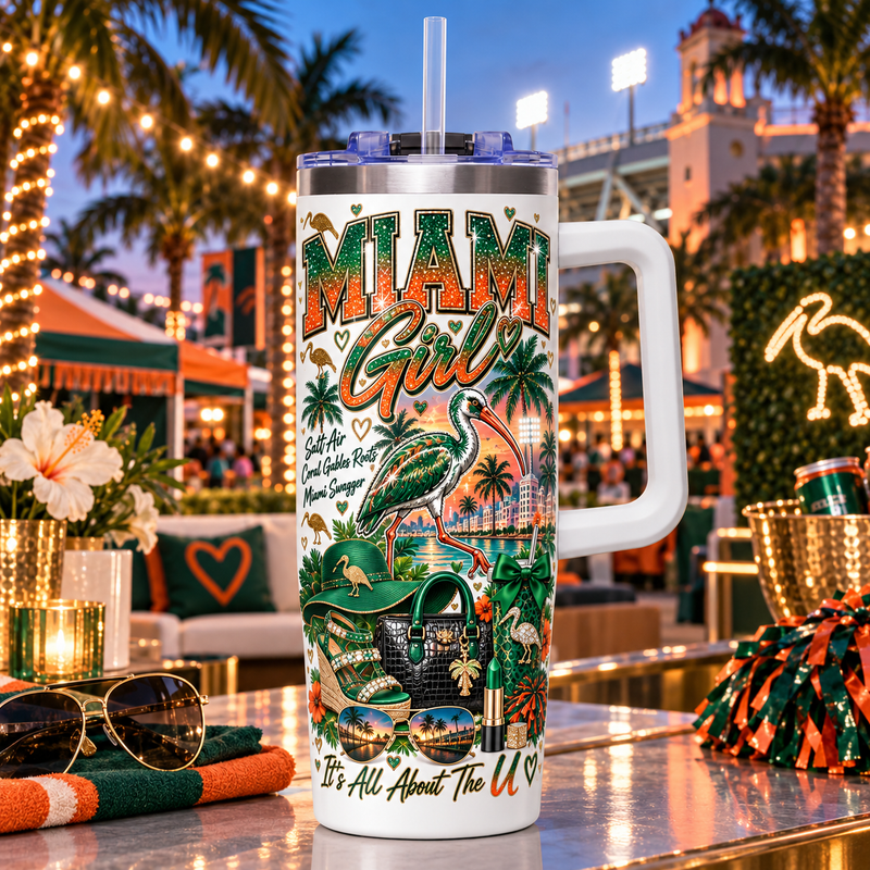 Miami Girl 40oz Tumbler – view 1