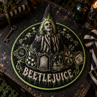 Neitherworld Quilted Witch Hat - Angle
