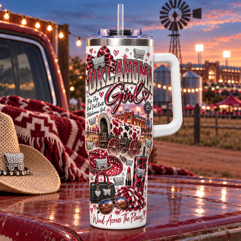 Oklahoma Girl 40oz Tumbler – view 1