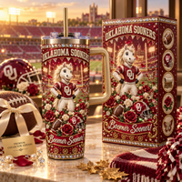 Oklahoma Rhinestone 40oz Tumbler – view 1