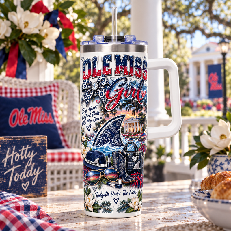 Ole Miss Girl 40oz Tumbler – view 1