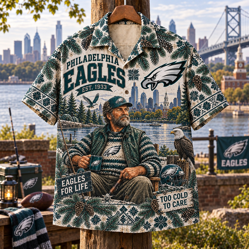 Philadelphia For Life Hawaiian Shirt – view 1