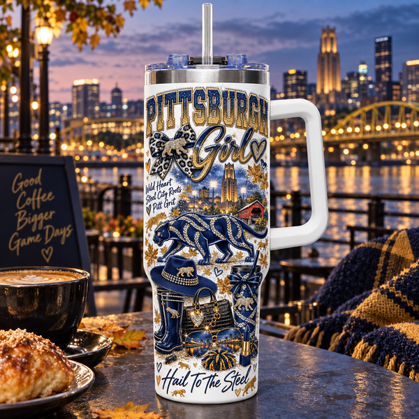 Pittsburgh Girl 40oz Tumbler