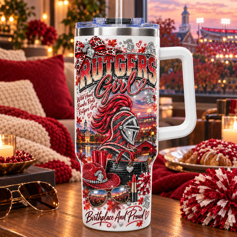 Rutgers Girl 40oz Tumbler – view 1