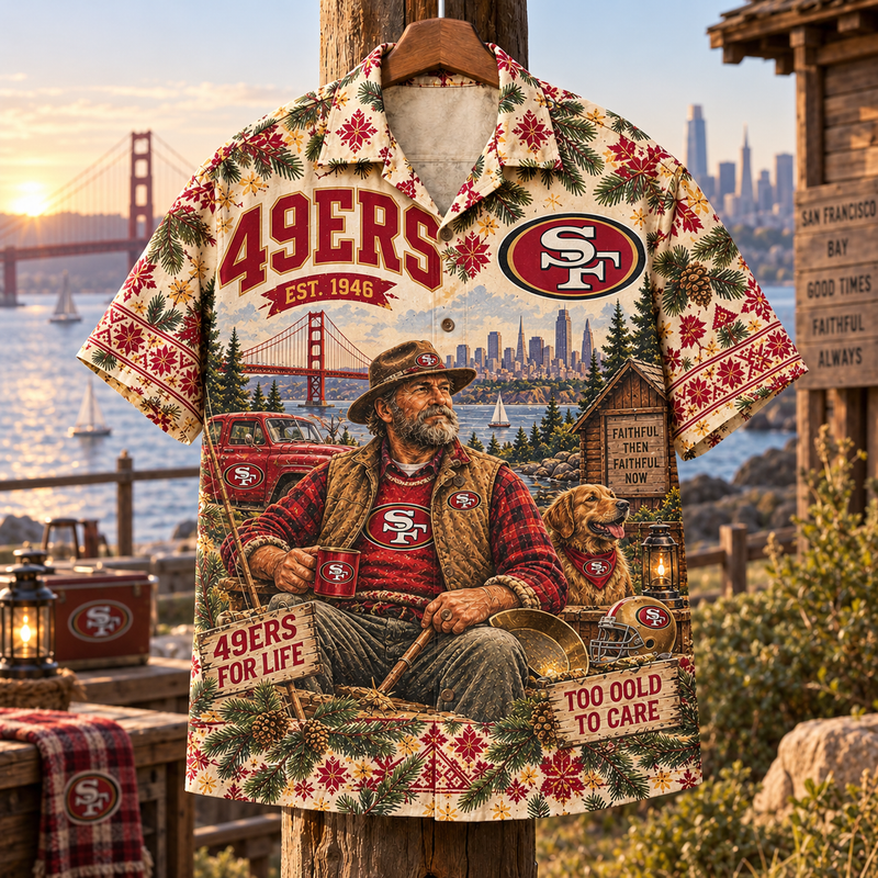 San Francisco For Life Hawaiian Shirt – view 1