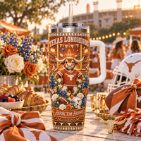 Texas Rhinestone 40oz Tumbler - Lifestyle