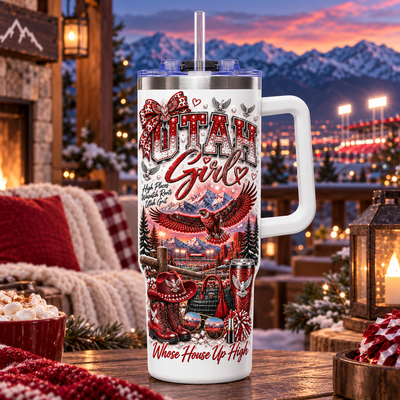 Utah Girl 40oz Tumbler